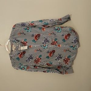 NEW Loft XS petite button down